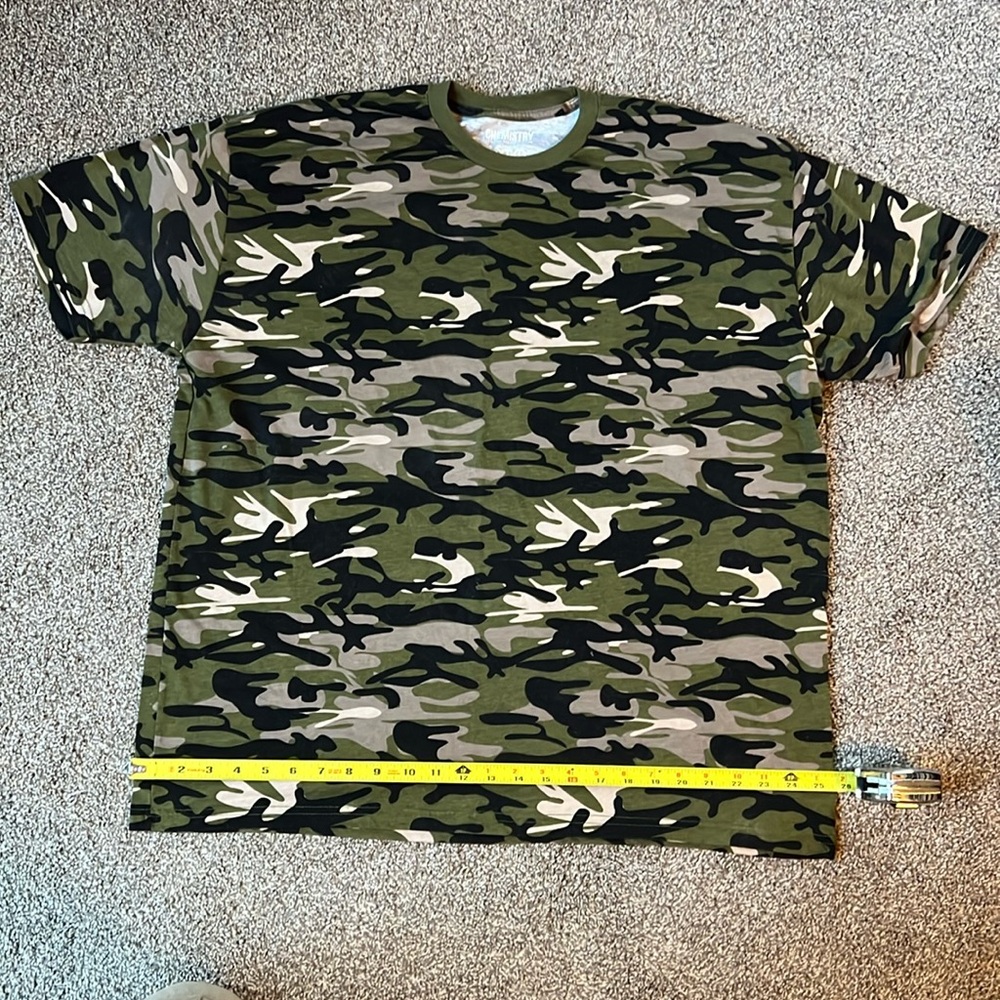 Camouflage t-shirt, XXL 2XL